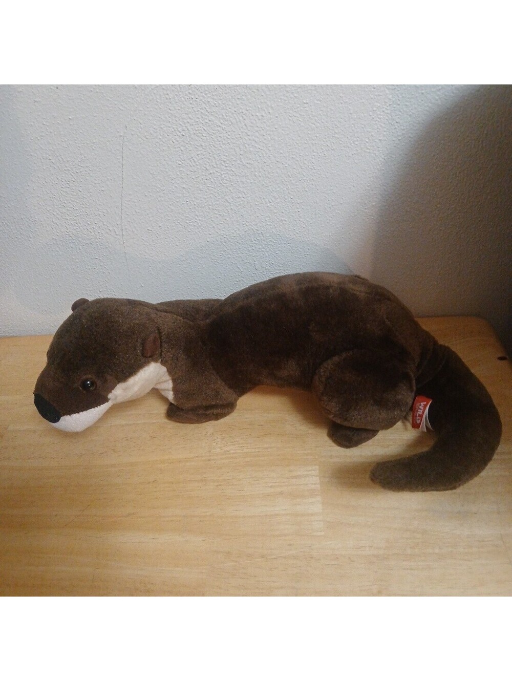 Wild Republic Otter Plush Stuffed Animal 21" Brown Beige